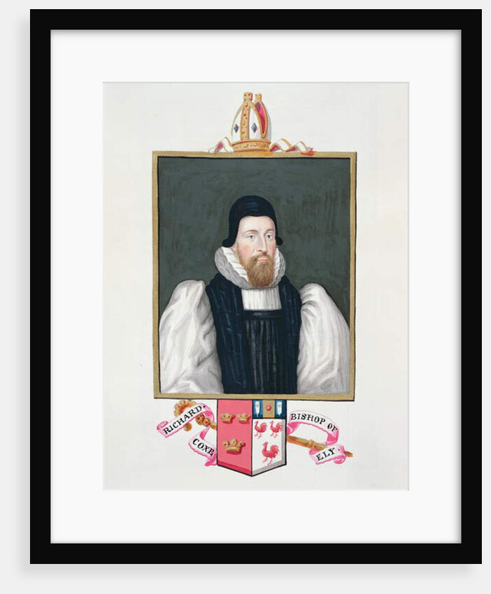 Portrait of Richard Cox Bishop of Ely by Sarah Countess of Essex