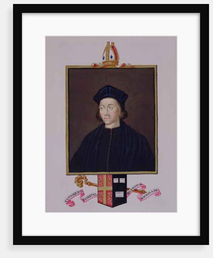Portrait of Cuthbert Tunstall Bishop of Durham by Sarah Countess of Essex