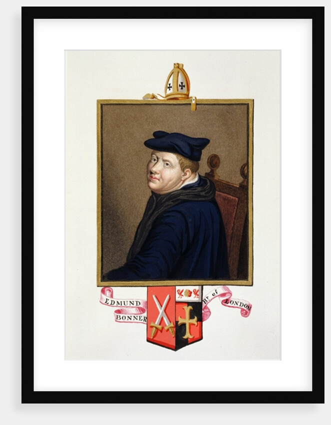 Portrait of Edmund Bonner Bishop of London by Sarah Countess of Essex
