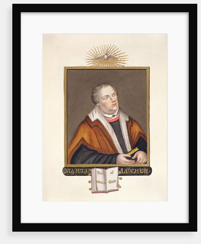 Portrait of Martin Luther by Sarah Countess of Essex