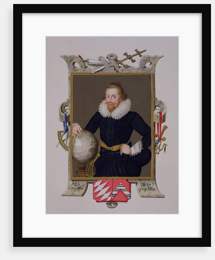 Portrait of Sir Walter Raleigh by Sarah Countess of Essex