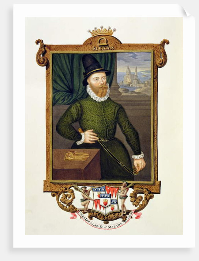 Portrait of James Douglas 4th Earl of Morton by Sarah Countess of Essex