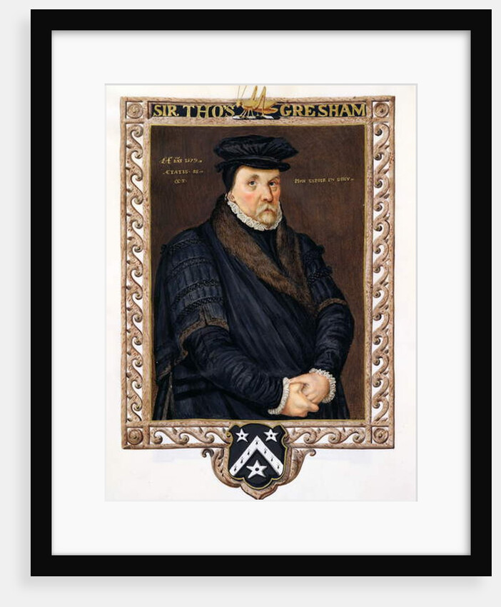 Portrait of Sir Thomas Gresham by Sarah Countess of Essex