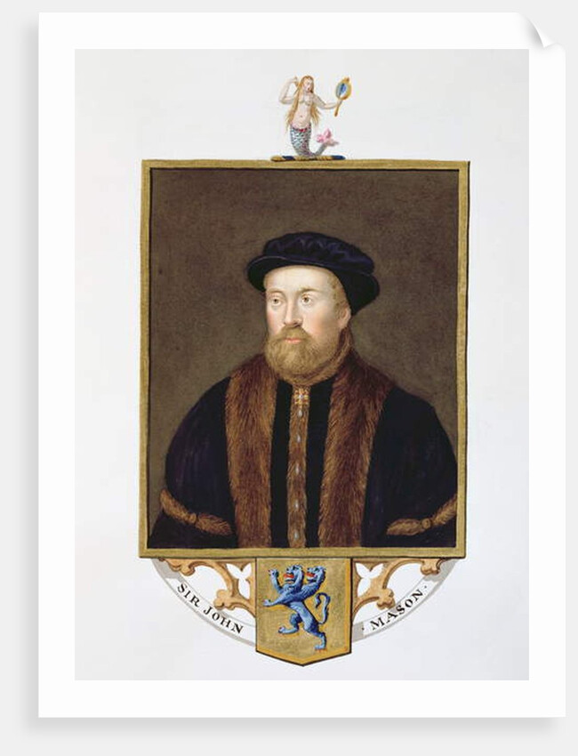 Portrait of Sir John Mason by Sarah Countess of Essex