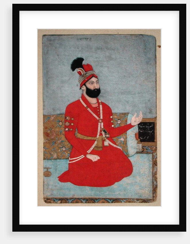 Portrait of Nadir Shah Afshar of Persia, 1700-25 by School Mughal