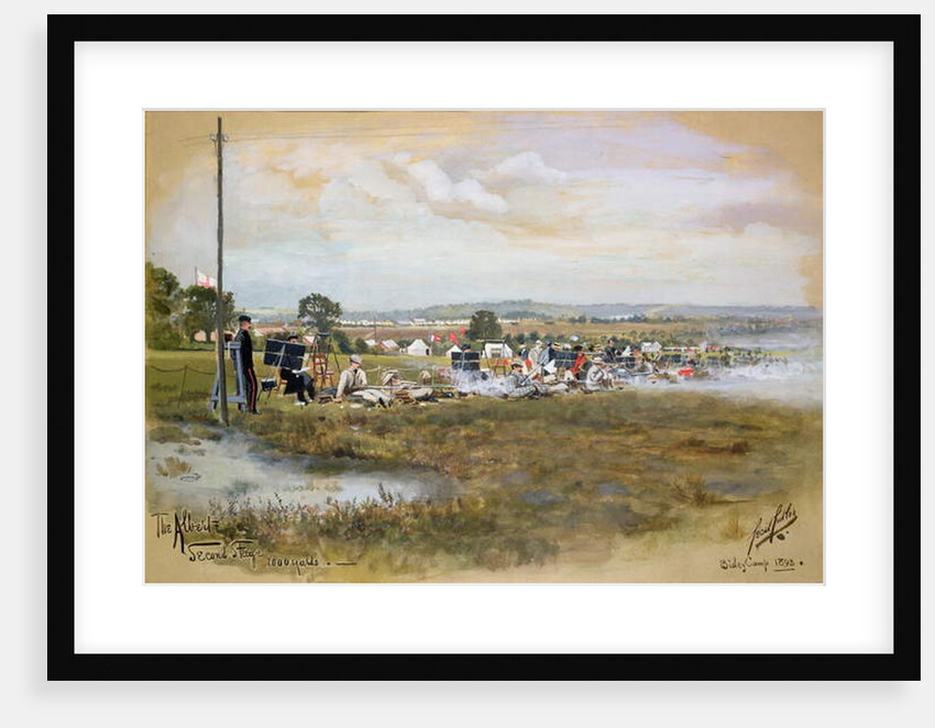The Albert - Second Stage, 1000 yards, Bisley Camp, 1893 by Cecil Cutler