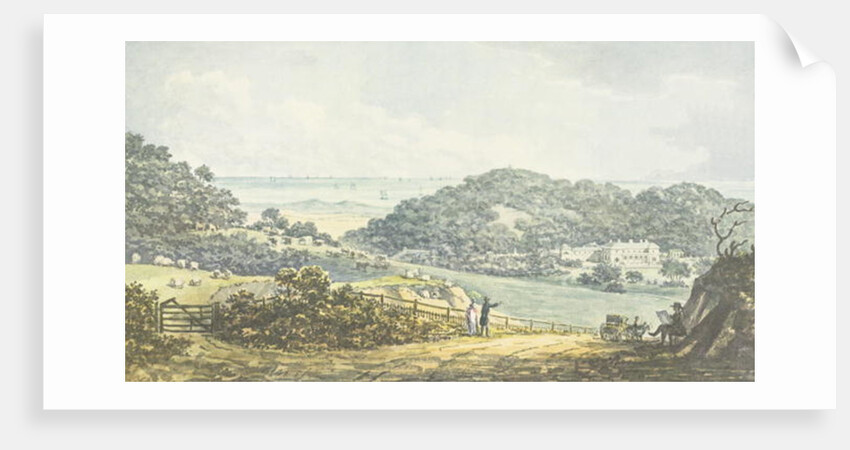 Panoramic 'after' view by Humphry Repton