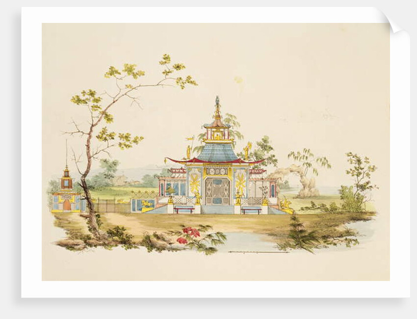 Design for a Chinese Temple, c.1810 by G. Landi