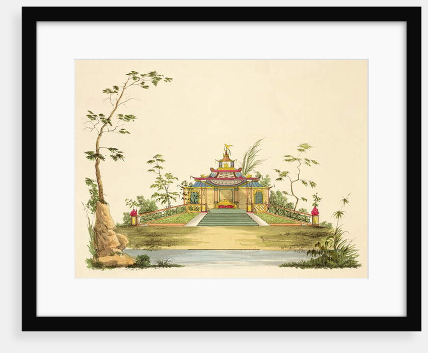 Design for a Chinese Temple, c.1810 by G. Landi