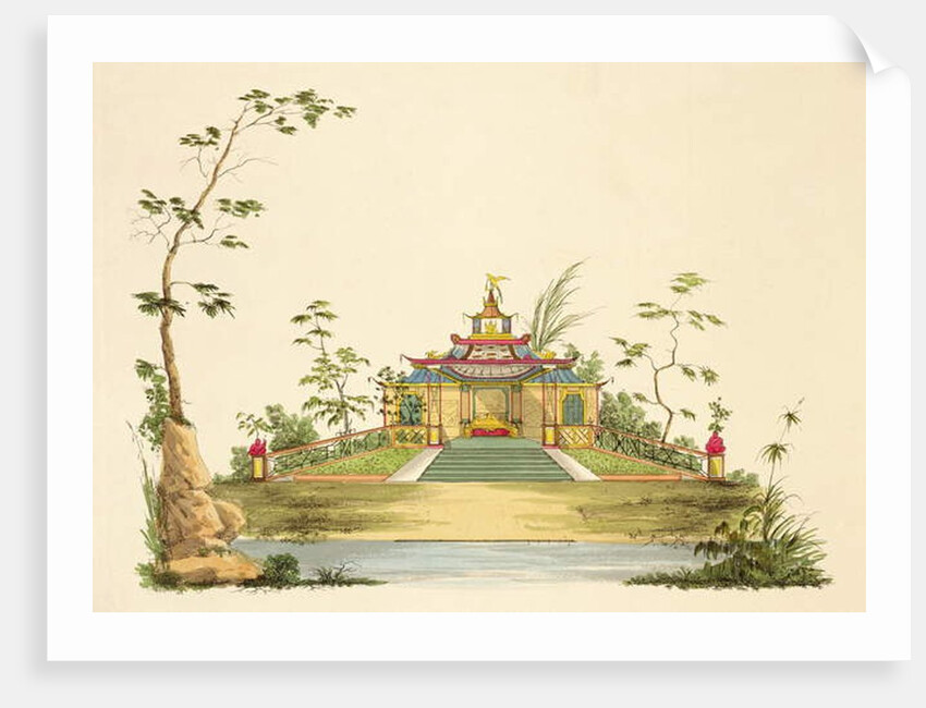 Design for a Chinese Temple, c.1810 by G. Landi