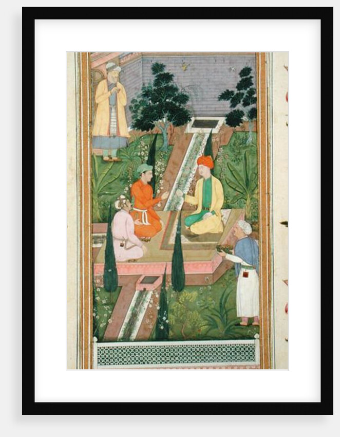 Water gardens by Mughal School