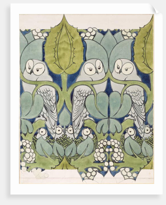 Owls, 1913 by Charles Francis Annesley Voysey