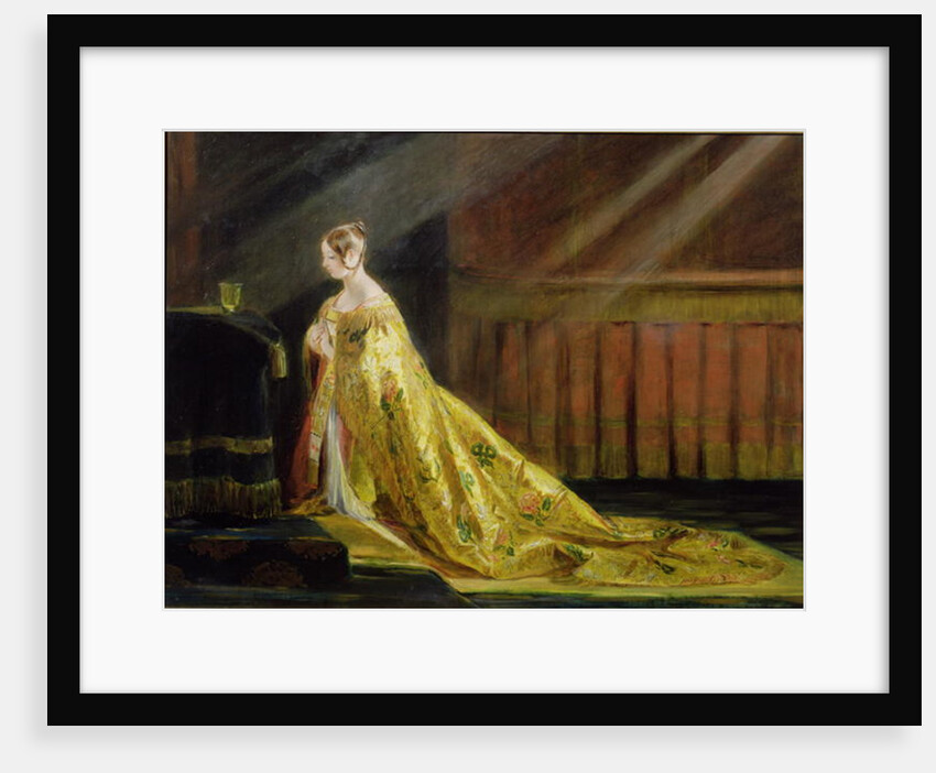 Queen Victoria in Her Coronation Robe, 1838 by Charles Robert Leslie
