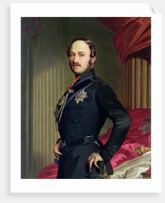 Portrait of Prince Albert 1859 by Franz Xaver (after) Winterhalter