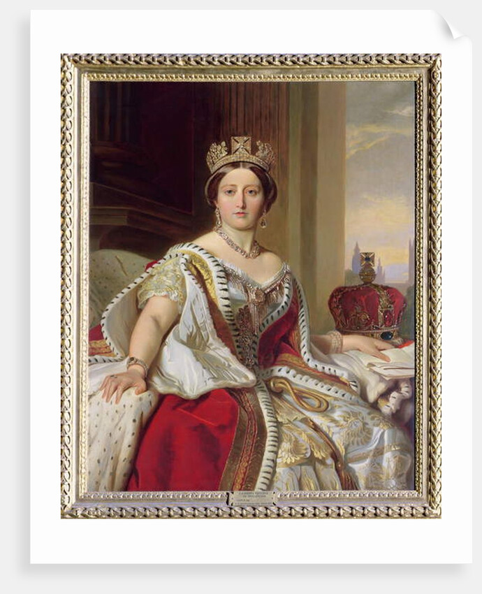 Portrait of Queen Victoria, 1859 by Franz Xaver (after) Winterhalter