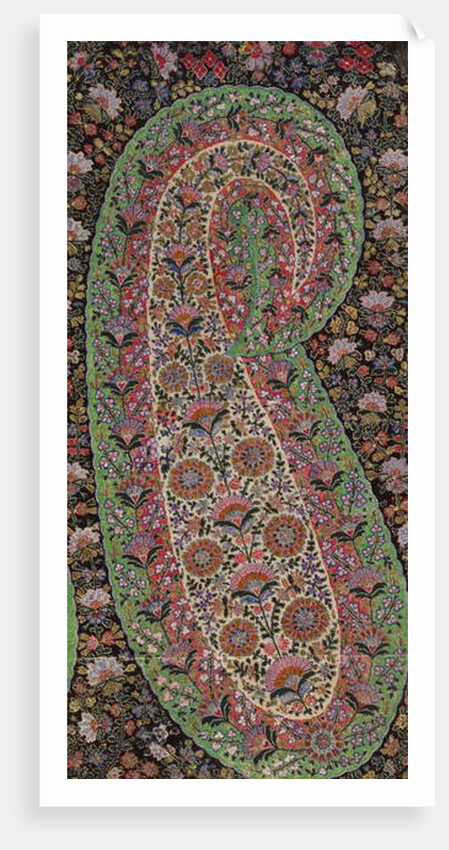Fabric Design for Paisley Shawls, c.1871 by George Charles Haite