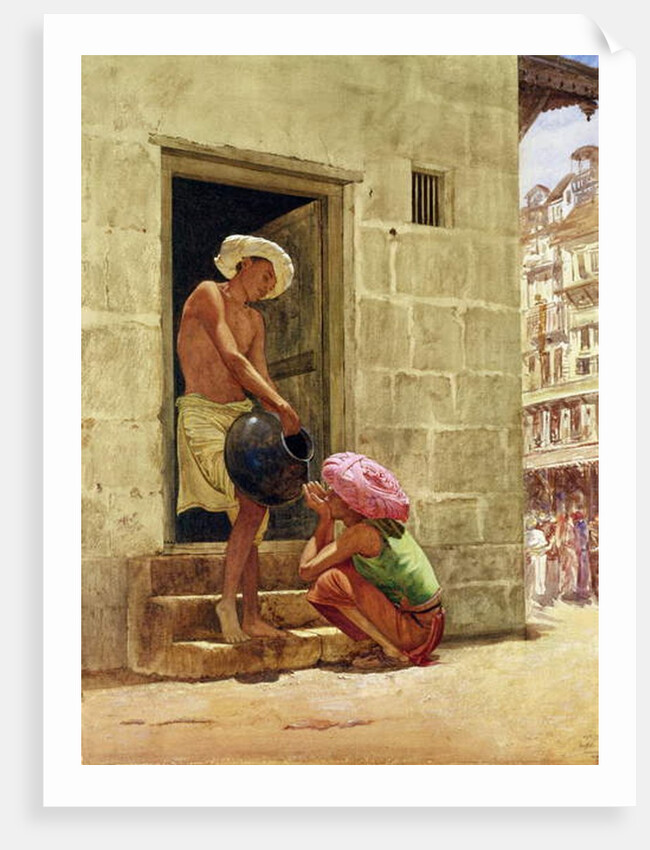 A Drink on the Way, 1876 by John Griffiths