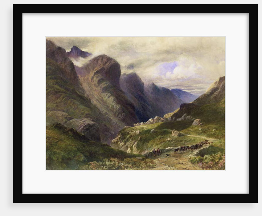 The Pass of Glencoe, 1852 by William Bennett