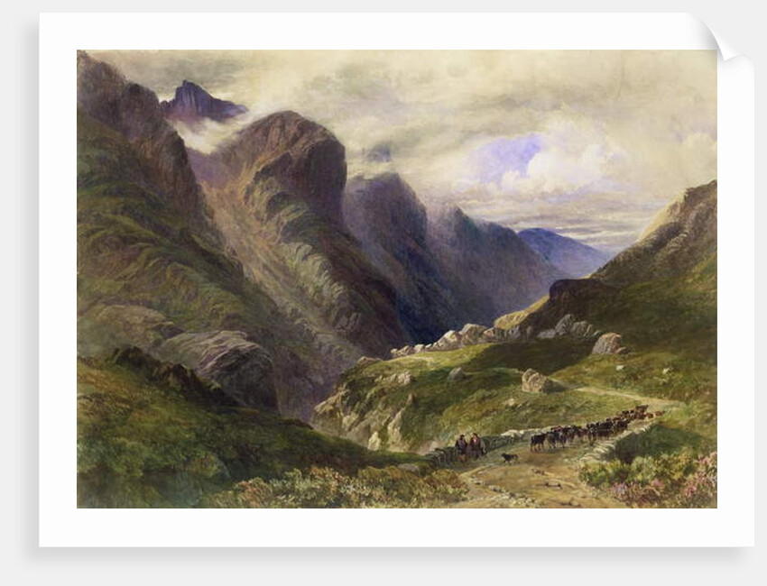 The Pass of Glencoe, 1852 by William Bennett