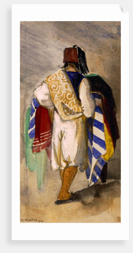 Turkish Carpet Seller, 1841 by William James Muller