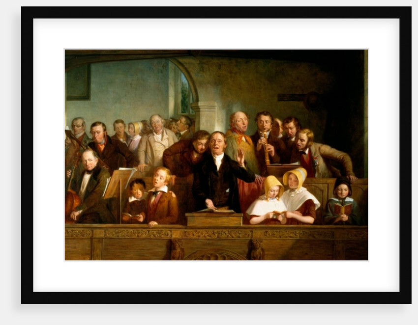 Village choir by Thomas Webster