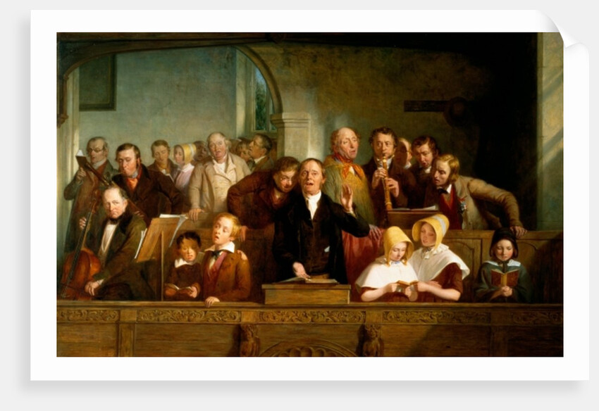 Village choir by Thomas Webster