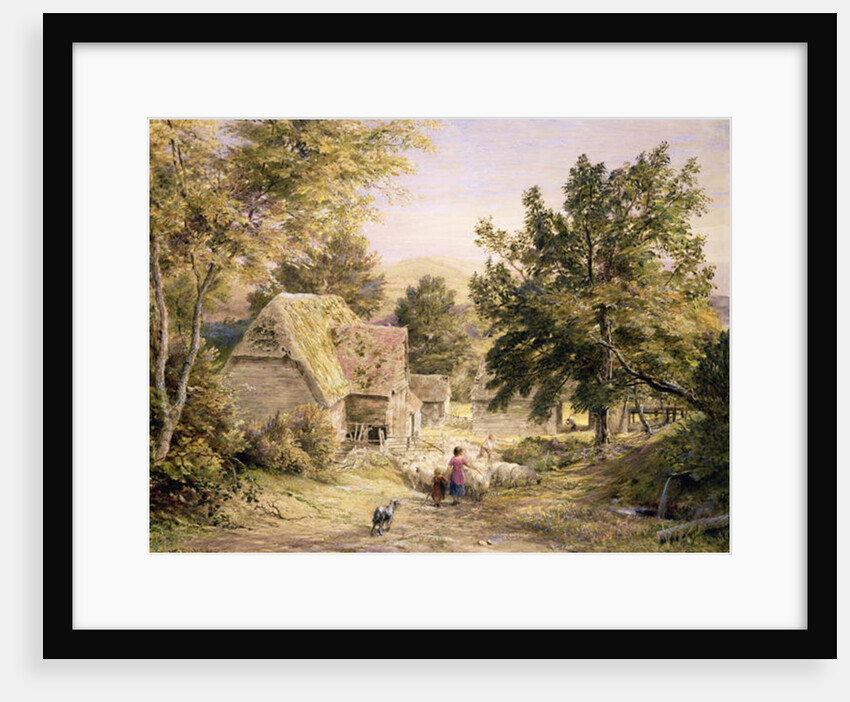 A Farmyard near Princes Risborough, 1845/6 by Samuel Palmer