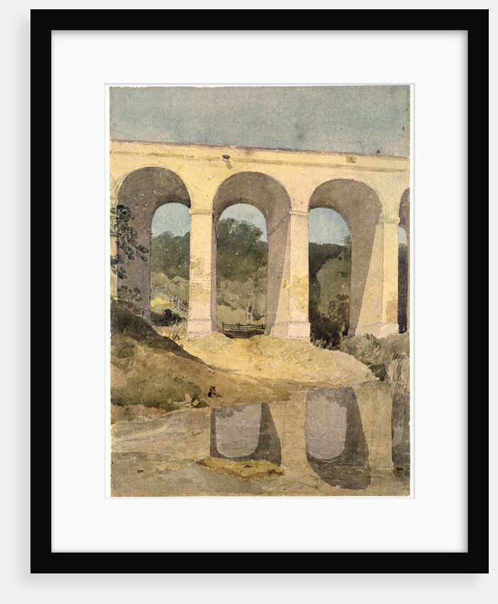 Chirk Aqueduct, 1806-7 by John Sell Cotman