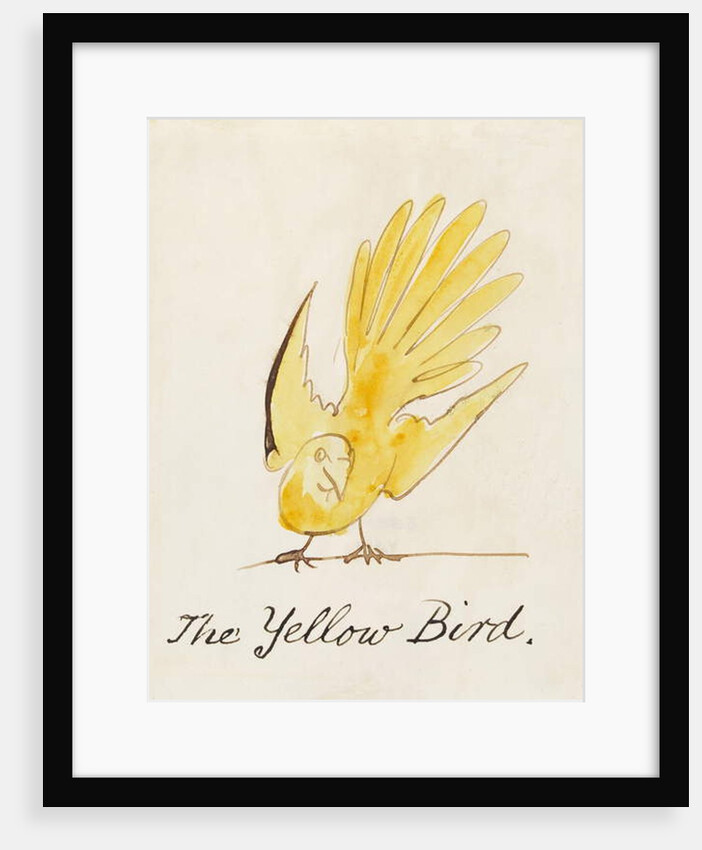 The Yellow Bird by Edward Lear