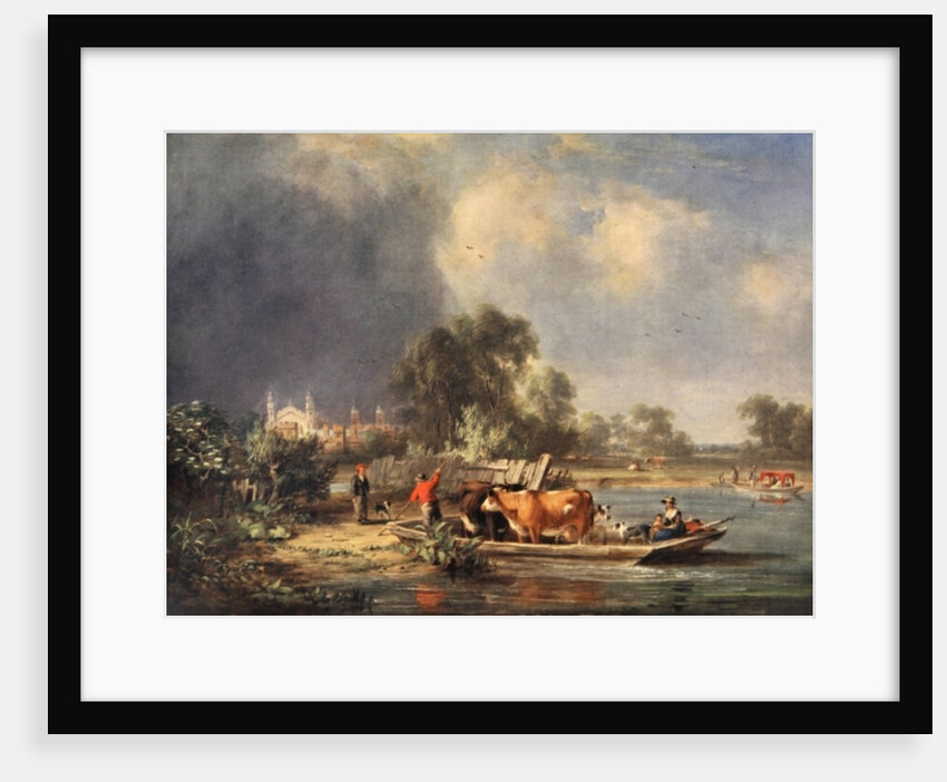 Eton from the River by John Hilder