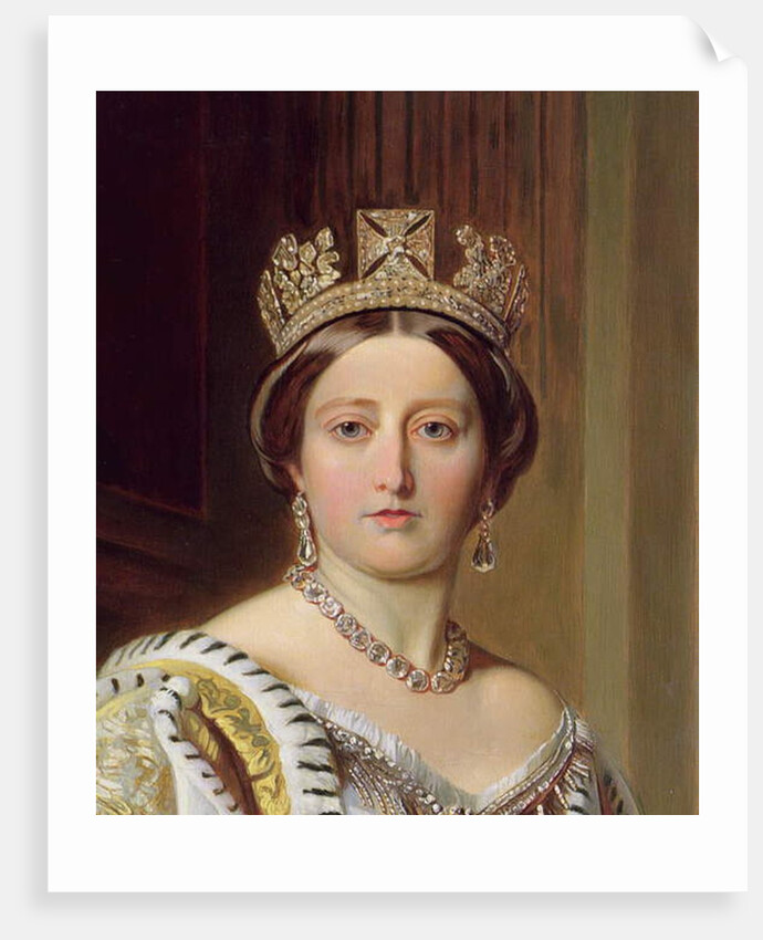 Portrait of Queen Victoria, 1859 by Franz Xaver Winterhalter