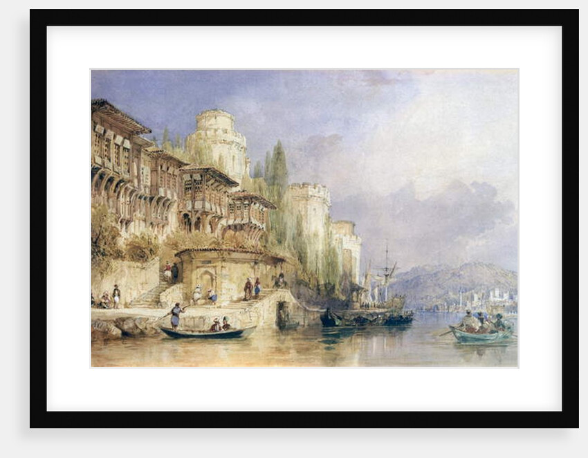 The House on the Bosphorus by Thomas Allom