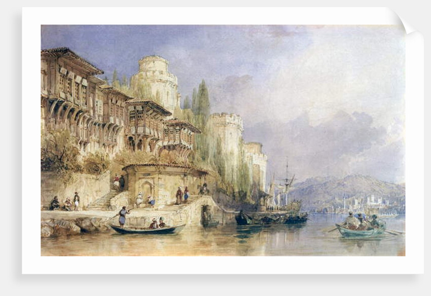 The House on the Bosphorus by Thomas Allom