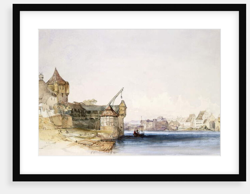 View at Basle, 1842 by John Harper