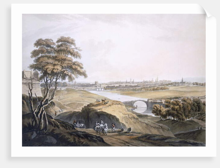 View of Dublin by Irish School