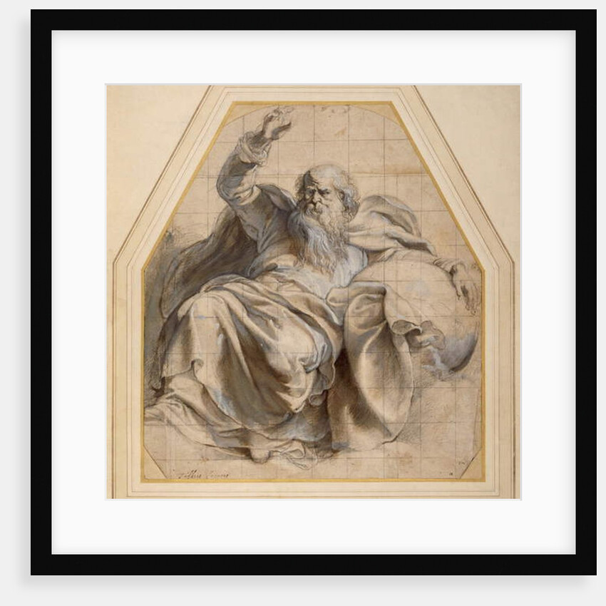 Study of Zacchariah by Peter Paul Rubens