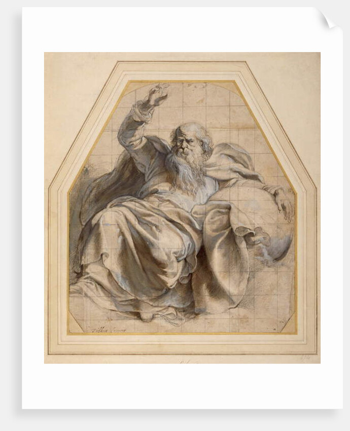 Study of Zacchariah by Peter Paul Rubens