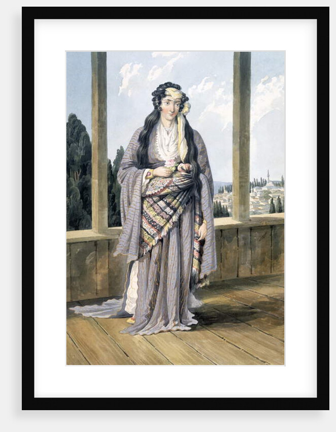 An Armenian Woman at Constantinople, 1823 by William Page