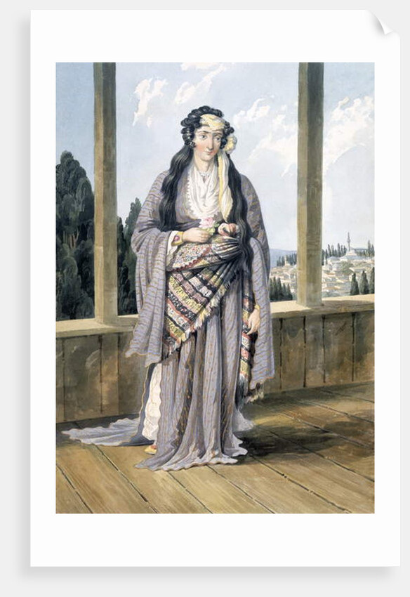 An Armenian Woman at Constantinople, 1823 by William Page