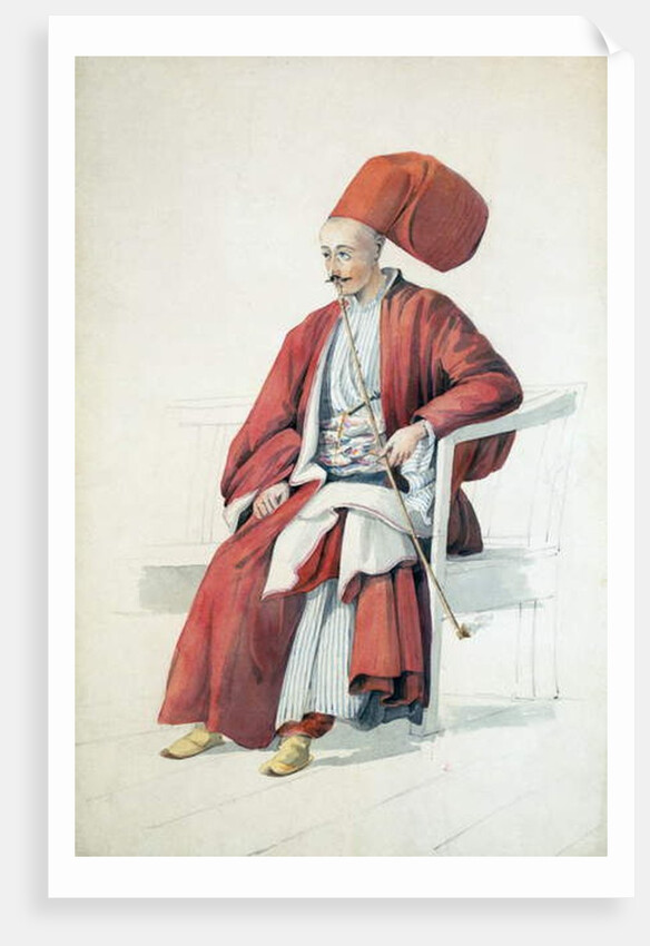 A court official or servant of the Sultan, c.1810 by William Page