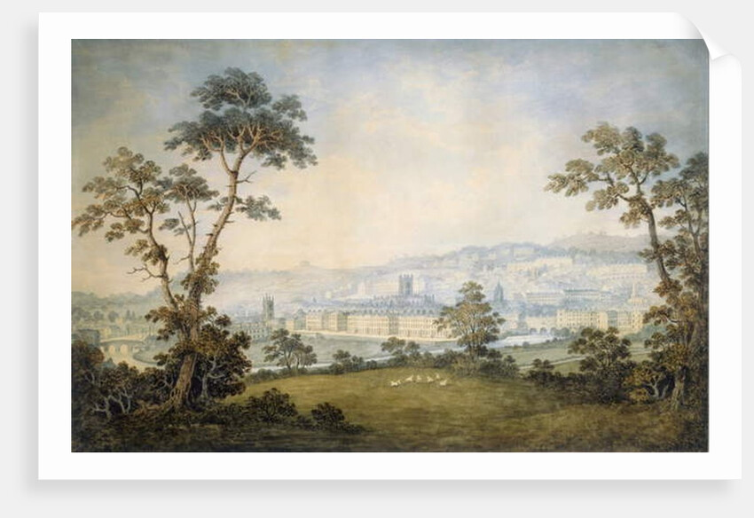 A View of Bath, c.1800 by School English