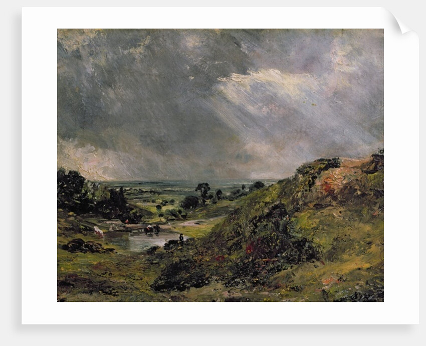 Hampstead Heath, Branch Hill Pond, 1828 by John Constable