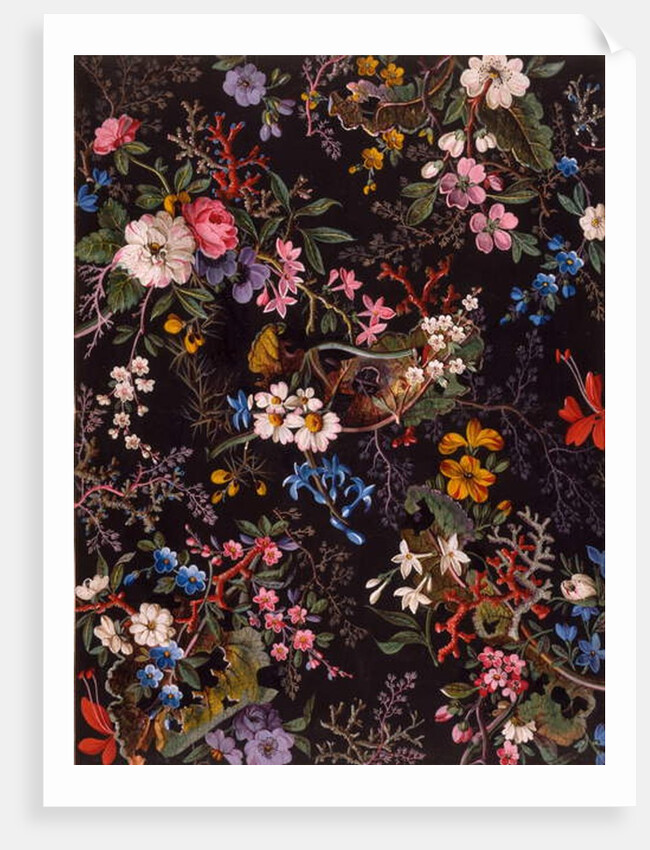 Textile design, c.1788-92 by William Kilburn