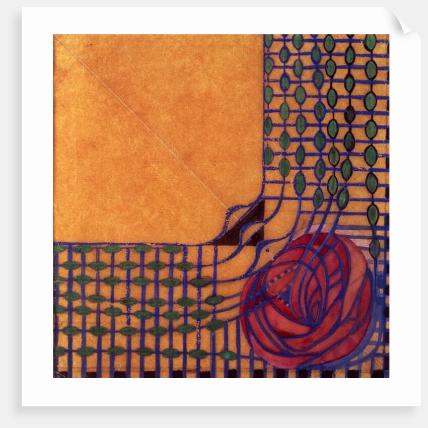 Textile Design, c.1915 by Charles Rennie Mackintosh