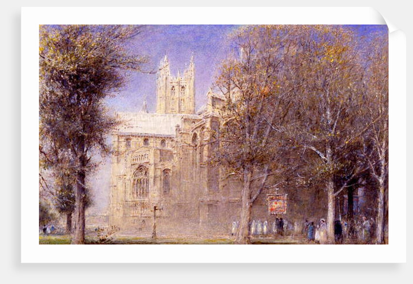 Canterbury, 1942 by Albert Goodwin