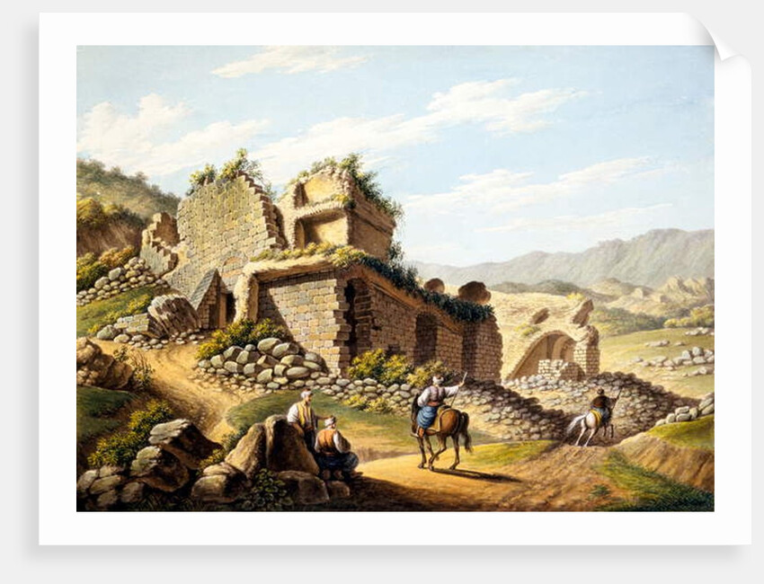 Ruins of the Stadium, 1790s by Gaetano Mercati