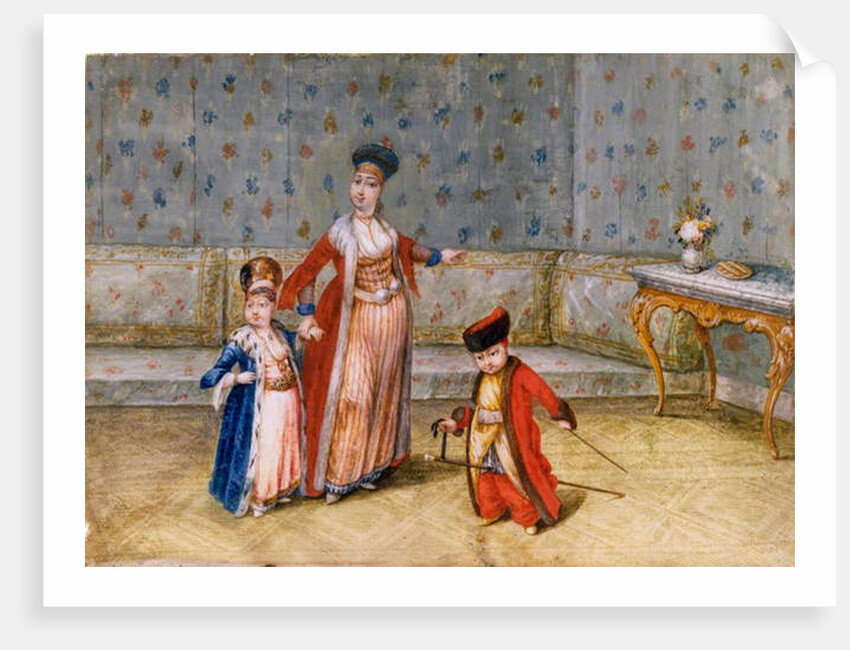 Fanariot Family, late 19th century by English School