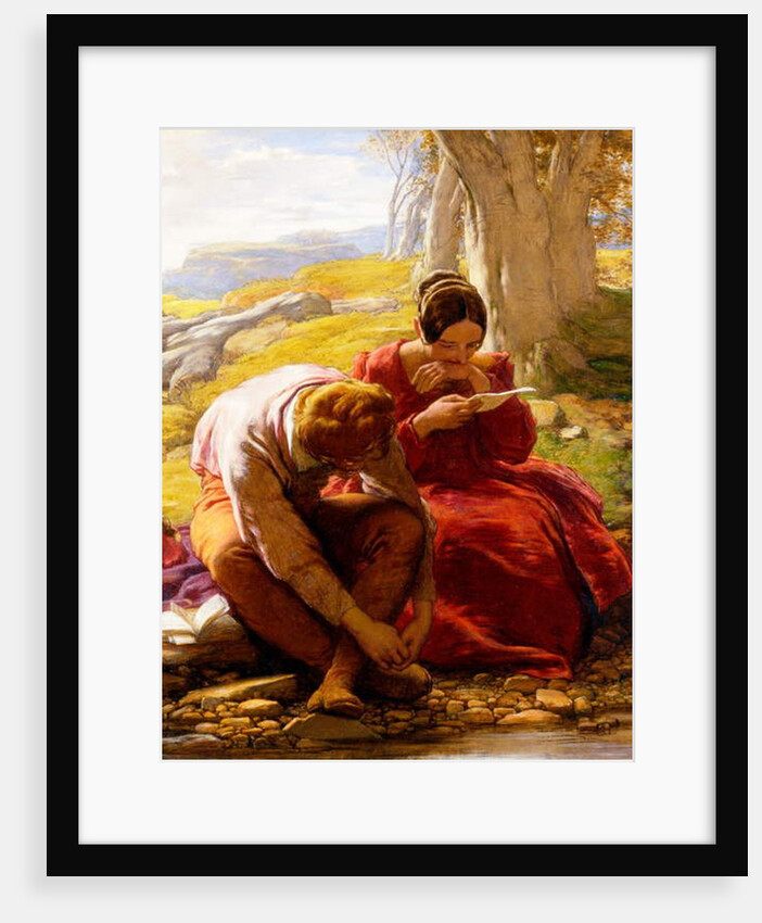 The Sonnet, c.1839 by William Mulready