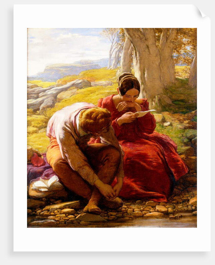 The Sonnet, c.1839 by William Mulready