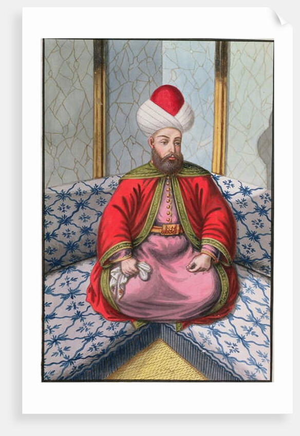Orkhan, Sultan 1326-59 by English School